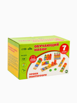 Развивающие игры «Уроки Монтессори», набор 7 игрушек