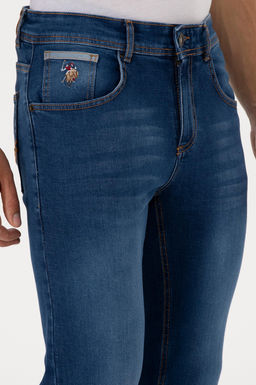 Erkek Mavi Slim Fit Jean Pantolon - U.s. polo assn фото 5