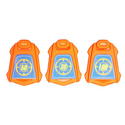 Набор тир "SoftStrike" с полимерными пулями, в коробке