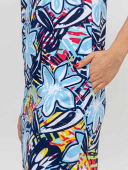 Сарафан женский, цвет синий