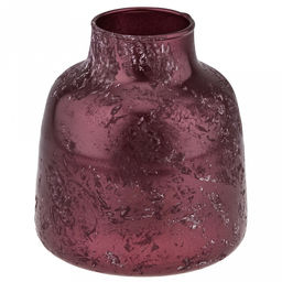 Ваза для цветов стеклянная "Бельгия-3" 1,45л, д13,5см, h15см, форма "бутылка", средняя, "Эльдир" (Россия)