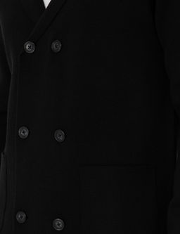 Кардиган Slim Fit черный из акрила