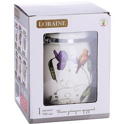 26605 Банка для сыпучих 700мл Птичка дол/металл LR (х36) - Mayer&boch фото 4