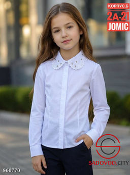 Школьная детская рубашка - Fiona фото 3