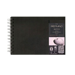 Fabriano Блокнот для зарисовок SKETCHBOOK ландшафт 110 г/м2 A5 14.8 х 21 см на спирали 80 л. 28014660