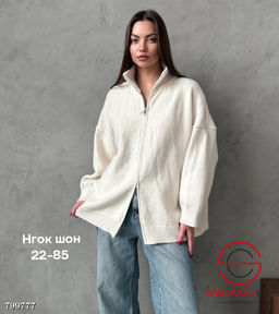 Кофта женская на молнии - Bruno фото 2