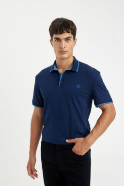 New Regular Fit K?sa Kollu Pike Polo Tisort