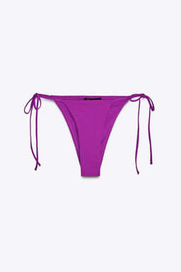 BIKINI BOTTOMS WITH TIES - Zara фото 6