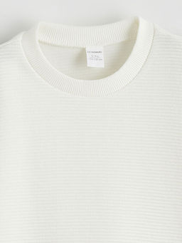 Bisiklet Yaka Erkek ?ocuk Sweatshirt