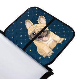 Папка для труда, А4, пластиковая, 23×32.5×2.5 см «Бульдожка»