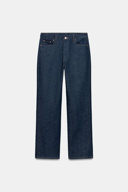 JEANS ZW COLLECTION RECTOS TIRO ALTO / Azul - Zara фото 4