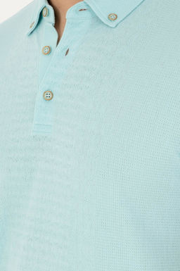 Мужская футболка водно-зеленого цвета Неожиданная скидка в корзине - U.s. polo assn фото 7