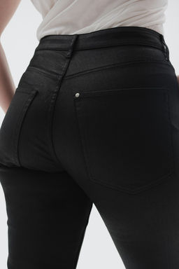 Curvy Fit Bootcut High Jeans - H&m фото 3