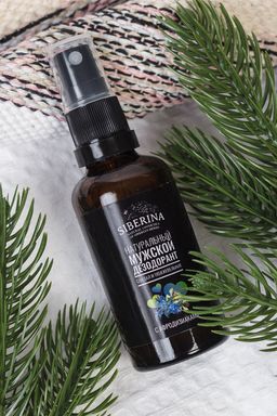 Мужской дезодорант Сандал и можжевельник с афродизиаками - Siberina фото 5