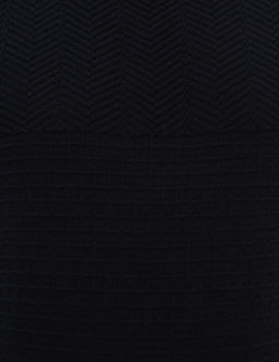 Koyu Lacivert Slim Fit Bisiklet Yaka Triko Kazak