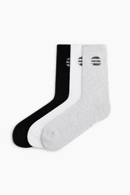 Pack de 3 calcetines con motivo