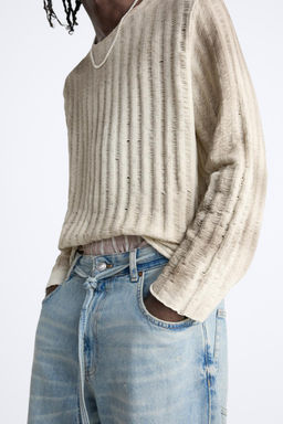 SPRAY PRINT SWEATER - Zara фото 6