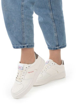 05-P112-3 BEIGE Кроссовки женские (искусственная кожа)