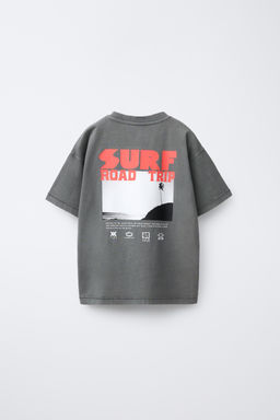 SURF PRINT T-SHIRT - Zara фото 2