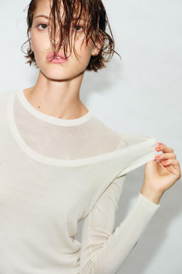 DOUBLE KNIT TOP - Zara фото 13