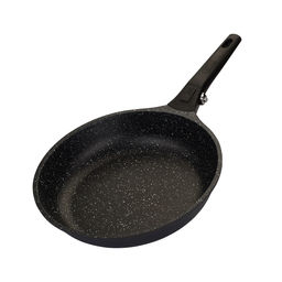 0103 GIPFEL Сковорода MARINELLA 28х6см из литого алюминия, с индукционным дном, с премиальным 3-слойным антипригарным мраморным покрытием Whitford QuanTanium, cо съемной бакелитовой ручкой. Толщина: 2,0/4,5мм  фото 4