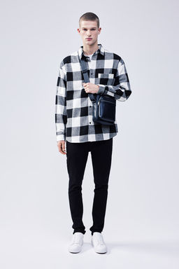 Camisa de franela Relaxed Fit - H&m фото 3