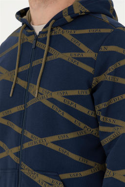 Мужской темно-синий вязаный кардиган Неожиданная скидка в корзине - U.s. polo assn фото 7