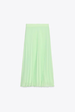 PLEATED MIDI SKIRT - Zara фото 9