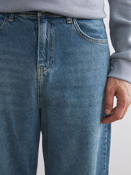 Super Baggy Fit Erkek Jean Pantolon