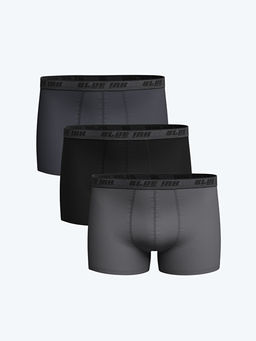 Standart Kal?p Pamuklu Esnek Erkek Boxer 3l?