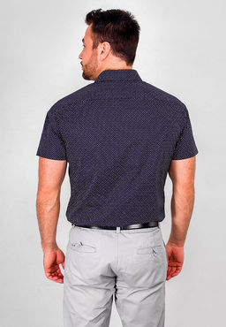 Сорочка мужская короткий рукав GREG 263/209/2188/ZS/C/1  фото 6