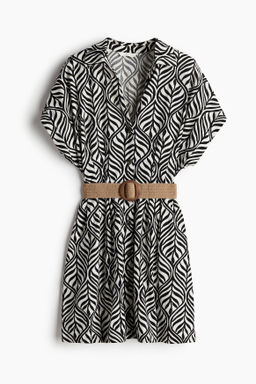 Vestido camisero con cinturon - H&m фото 8