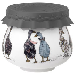 БАНКА LEFARD FAMILY FARM С СИЛИКОНОВОЙ КРЫШКОЙ 9*9*7,5 CM 300 МЛ  фото 7