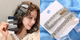 Стразовое полотно на силиконовой основе 24*40 см (SF-6005) черный/хамелеон №2 - No name фото 2