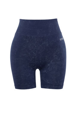 TRENDYOLMILLA Siyah Seamless/Dikissiz Y?kamal? Orme Spor Sort/K?sa Tayt THMSS23TY00034  фото 34