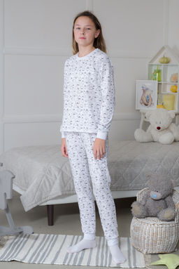Пижама детская из кулирки пенье на манжетах Дрёма овечки - Амадэль фото 11