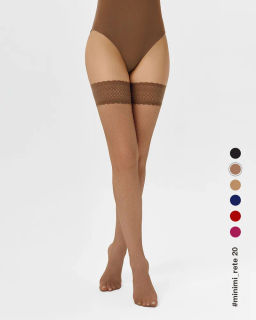 Rete Autoreg (100/10) чулки (сетка) - daino - Minimi фото 3