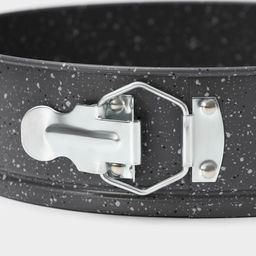 Форма Доляна для выпечки Элин Мрамор, 24?6.5 см, разъёмная, антипригарное покрытие, серая  фото 4