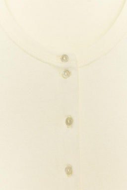 100% COTTON BUTTON-UP T-SHIRT - Zara фото 9