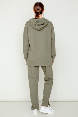 ЕВТ 3119/24/оливковый серый джемпер жен