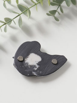 Магнит "Оленевод" (барельеф) , 6,5см