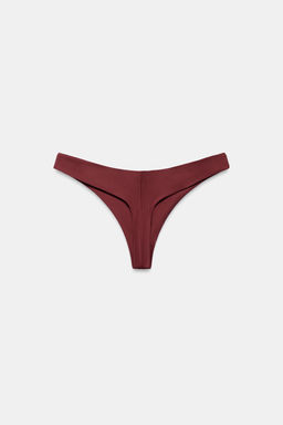 BRAGUITA BIKINI FRUNCE / Marr?n - Zara фото 3