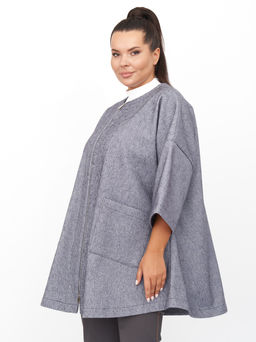 Пальто шерстяное ZPL20023DBL06 - Артесса фото 7