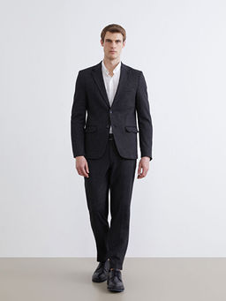 Standart Kal?p Erkek Blazer Ceket