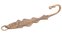 Вешалка-крючок № Пи6864 (антик) Рыба 4шт/упак - Ганг фото 2