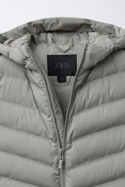 CHALECO ULTRALIGERO CAPUCHA WATER REPELLENT / Beige - Zara фото 5