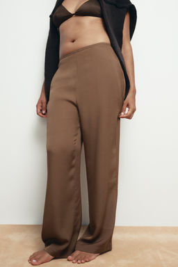 100% SILK TROUSERS