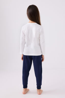 Бежевый пижамный комплект для девочки Неожиданная скидка в корзине - U.s. polo assn фото 4