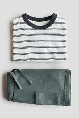 Conjunto de camiseta y pantal?n corto - H&m фото 3