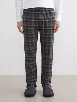 Standart Kal?p Ekose Erkek Pijama Alt